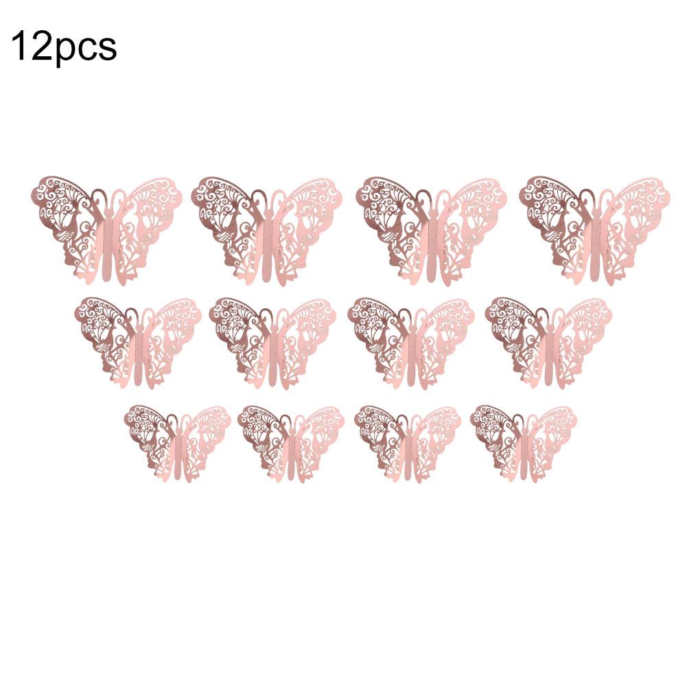 Easy To Apply Wallpaper 3D Animal Butterfly Wallpaper Add Color To Walls Removable Wall Sticker Butterfly Decoration