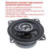 4 Inch 10cm 250W Car Coaxial  Auto Audio Music Stereo Full Range Frequency Hifi Car Speakers Non-destructive Installation