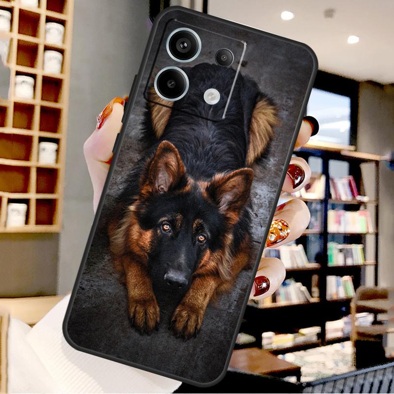 

Немецкая овчарка Для Xiaomi Redmi Note 14 Pro 9 10 11 12 13 15 Pro Plus Чехол Для Redmi 15 15C 13C 12C 10C 14C Redmi Note 11 Pro