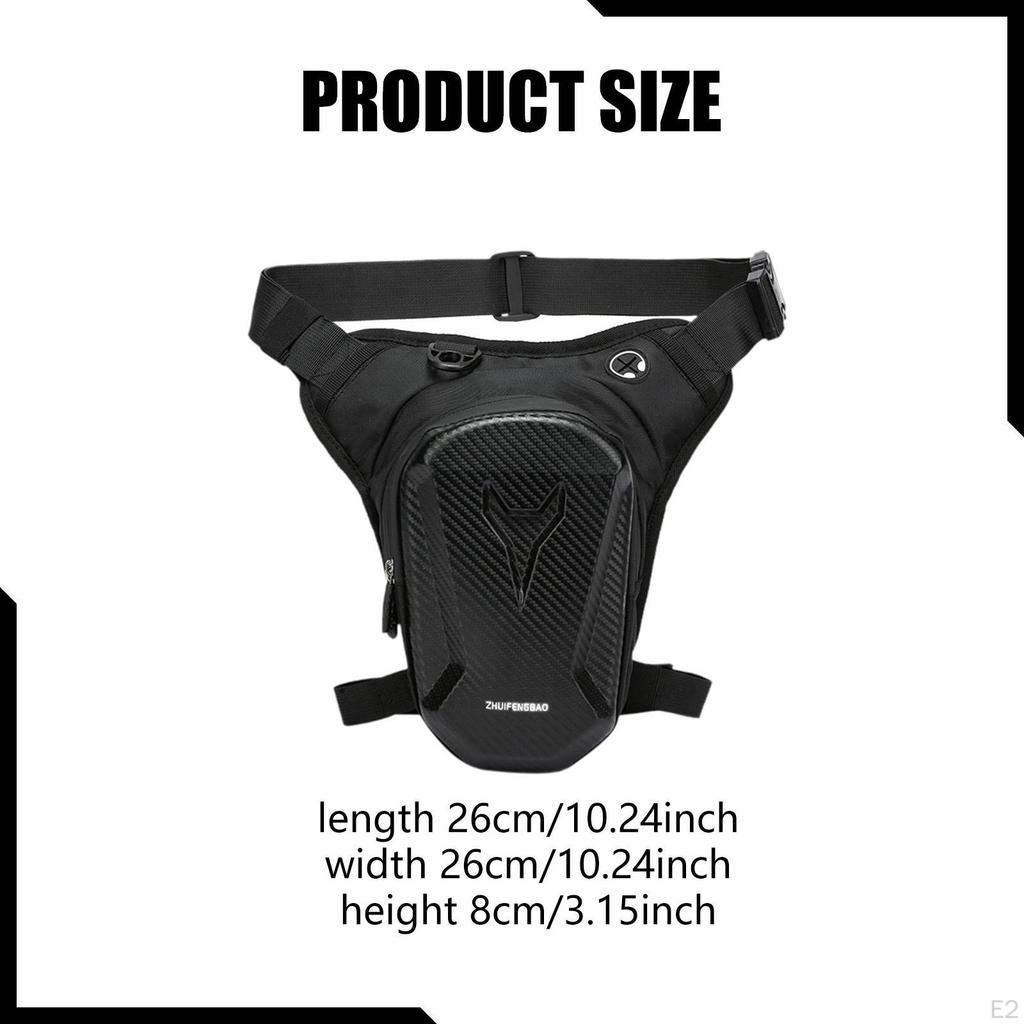 Motorcycle Leg Bag Drop Bags Gear Pouch Multi Pocket Phone Storage Waist Thigh Packs for