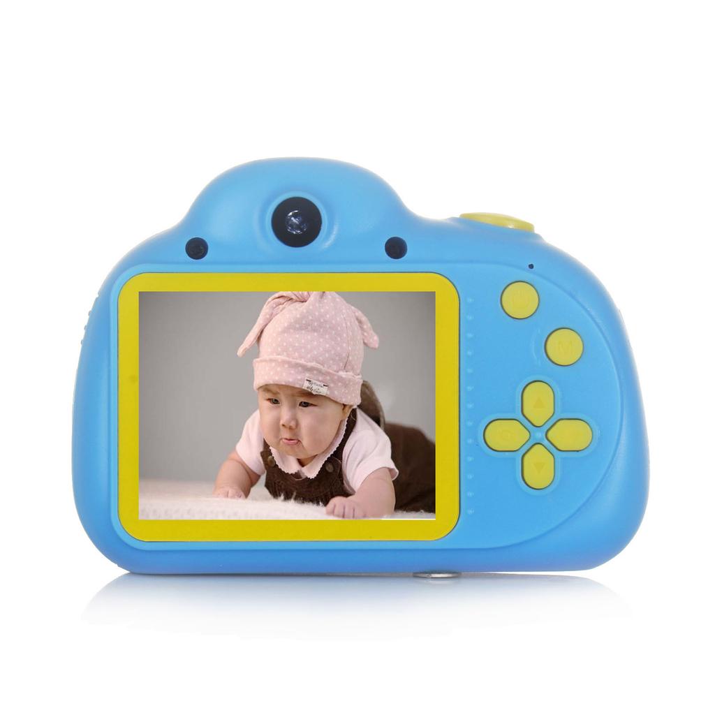 Kids Selfie Camera 2.4 Inches Rechargeable Kids Digital Toy Camera with Storage Card for 3 to 12 Year Old Boy