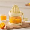 Transparent Hand Press Squeezer Scale Measure Fruit Residue Separator Manual Fruit Juicer  Home Use