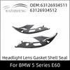 63126934511 63126934512 Left/Right/1 Pair Car Headlight Seal Strip For BMW 5 Series E60