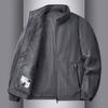 Autumn Coat Men's Stand-up Collar Jacket Loose Casual Men's Outdoor Sports Jacket Tooling Windproof Clothes Men's