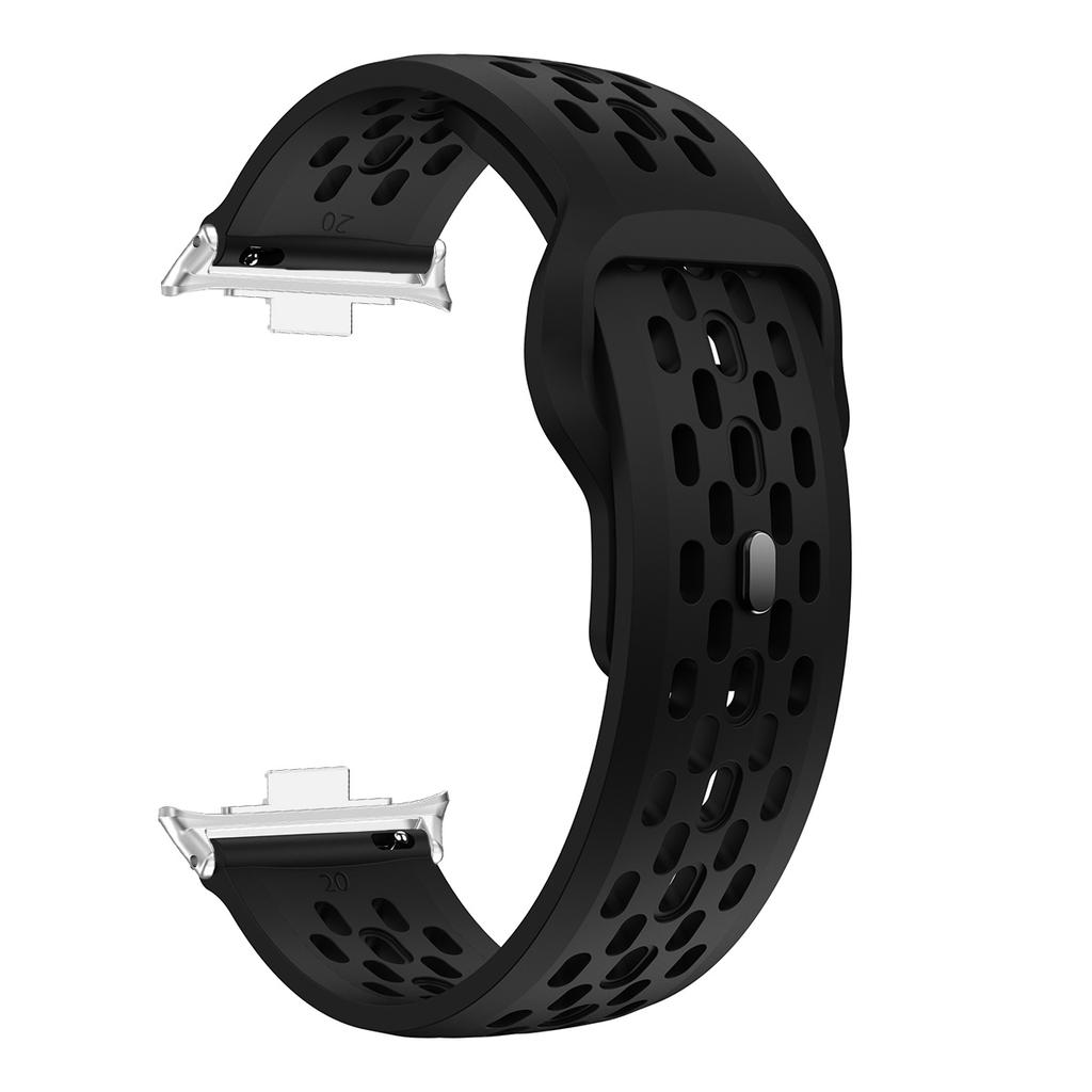 Sport Silikon Ersatzarmband für Xiaomi Mi Band 9 Pro/8 Pro Weiches Atmungsaktives Armband für Redmi Watch 6/5/4 Armband Correa