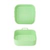 Reusable Square Shape Air Fryer Liner Food-Grade Silicone Air Fryer Accessories