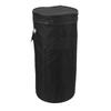 Gas Tank Cover 600D Oxford Fabric Black Waterproofing Breathable Gas Cylinder Storage Pocket for Camping Outdoor Grill