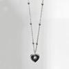 Modern Heart Pendant Jewelry Adjustable Bead Chain Necklace Fashion Pendant Necklace Star Neck Jewelry for Daily Party