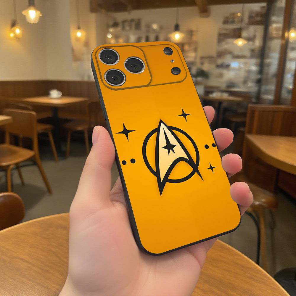 Art Star T-Trek S-Ships Phone Case For iPhone 17,16,15,14,13,12,11,Pro,XS,Max,XR,Plus,E,SE4,Mini Black Soft Cover