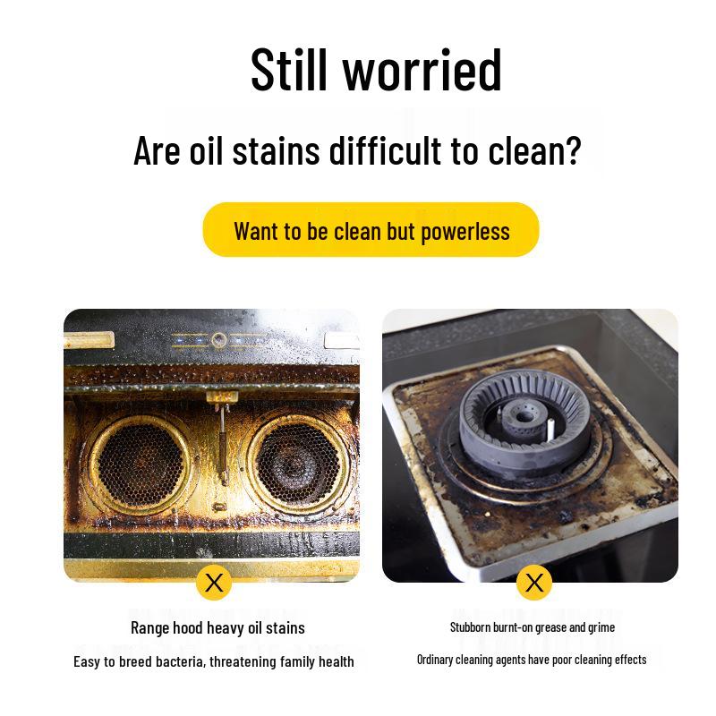 Osmanthus Kitchen Oil Stain Remover Foam Degreaser