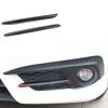 For Honda Civic 10th 2016-2018 Front Fog Light Lamp Strip Trim Carbon Fiber