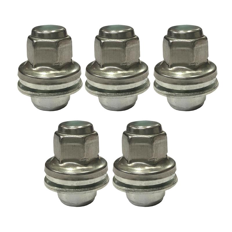 C2C35294010 5pcs 37mm Wheel Lug Nuts Bevel Seat C2C35294 Fit for Jaguar X Type S Type Xk XJ8 XJR XF