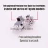 2Pcs For Toyota Sienna LED Car Door Warning Light Projector Ghost Shadow Laster Logo Welcome Modification Lamps Auto Accessories