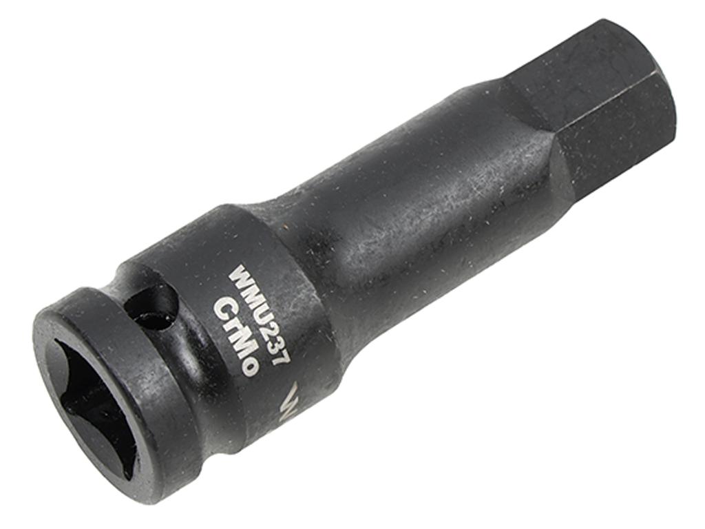 Impact Socket 1/2", 17mm Hex H17 Made of CrMo Steel, Waryński