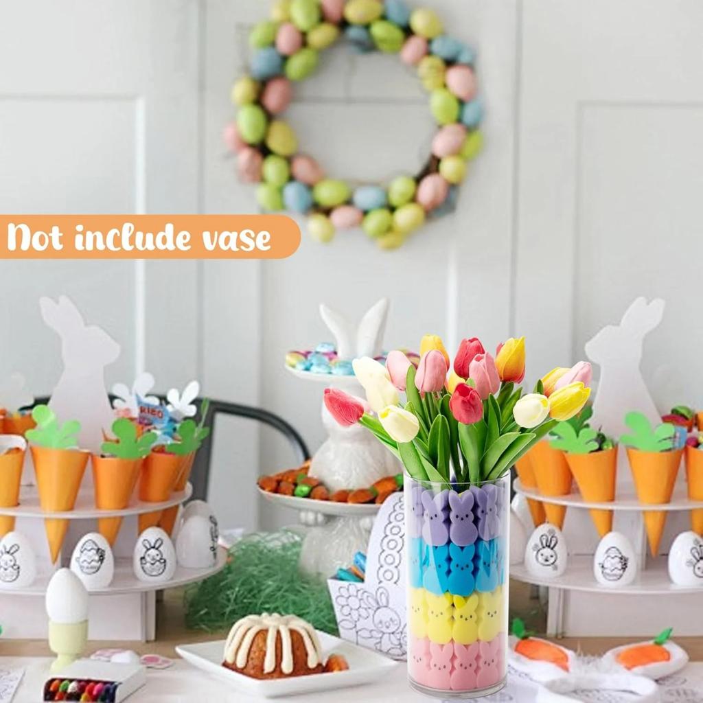 Osterdeko Hase Vasenfüller, Oster Frühlingshase Vasenfüller für Zuhause Tischdekoration