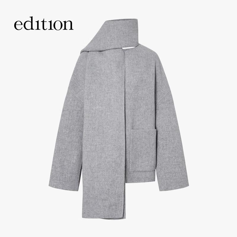 Edition Relaxed Fit Wool Blend Coat