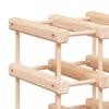 120 Bottle Wine Rack Solid Pine Wood 112.5 X 23 X 123.5 Cm