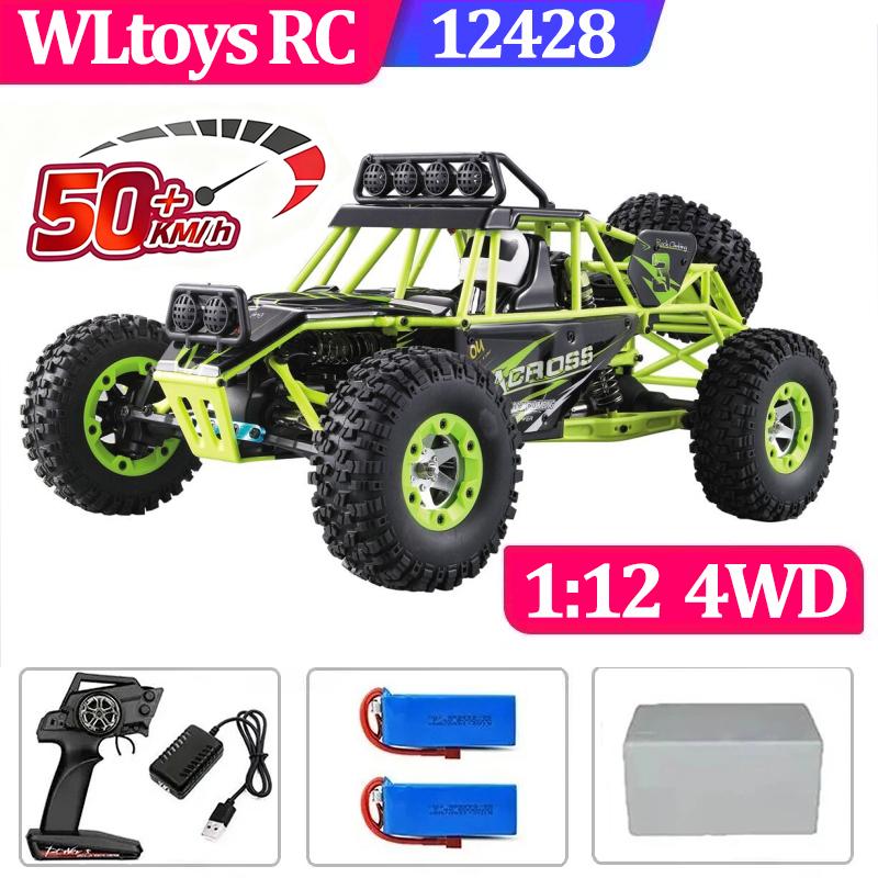 75 KM/H WLtoys 124016 124017 60 KM/H 144001 Rc Electric 4wd Battery High Speed Atv Remote Control Drift Rc Cars for Adults Toys