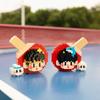 Creative DIY Cute Table Tennis Racket Building Block Model Tiny Particle Educational Assembly Toy Christmas Gift
