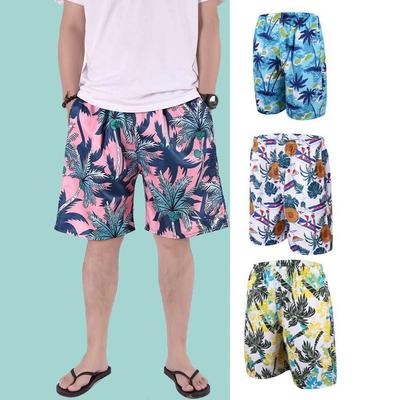 Men Quick Dry Beach Shorts Cool Print Surf Shorts New Swimming Shorts Trunks
