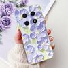 For Huawei Nova 13i / Nova 12i 4G Back Cover Girly Fashion Flower Butterfly Painting Case Soft TPU Clear Slim Silicone Fundas