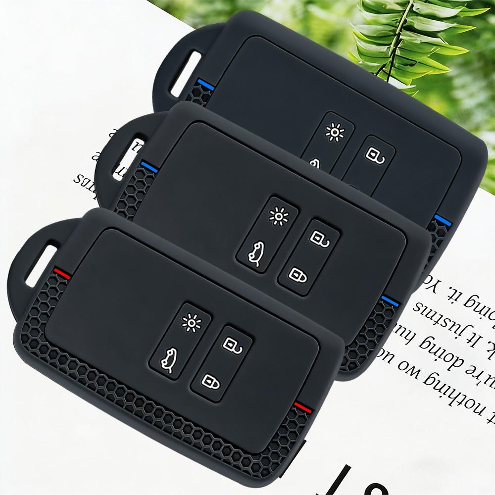 Husă premium din silicon moale pentru cheie auto, Fob pentru Renault Captur Koleos Kadjar Arkana Megane Dacia Duster Sandero Stepway