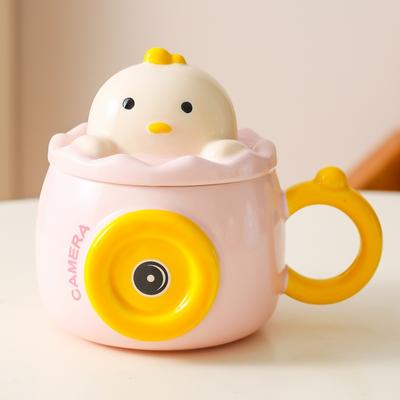 Kreative Cartoon Persönlichkeit Keramiktasse Bürogeschenk Geschenk Heimtasse Kaffeetasse Wasserbecher Paar Frühstückstasse