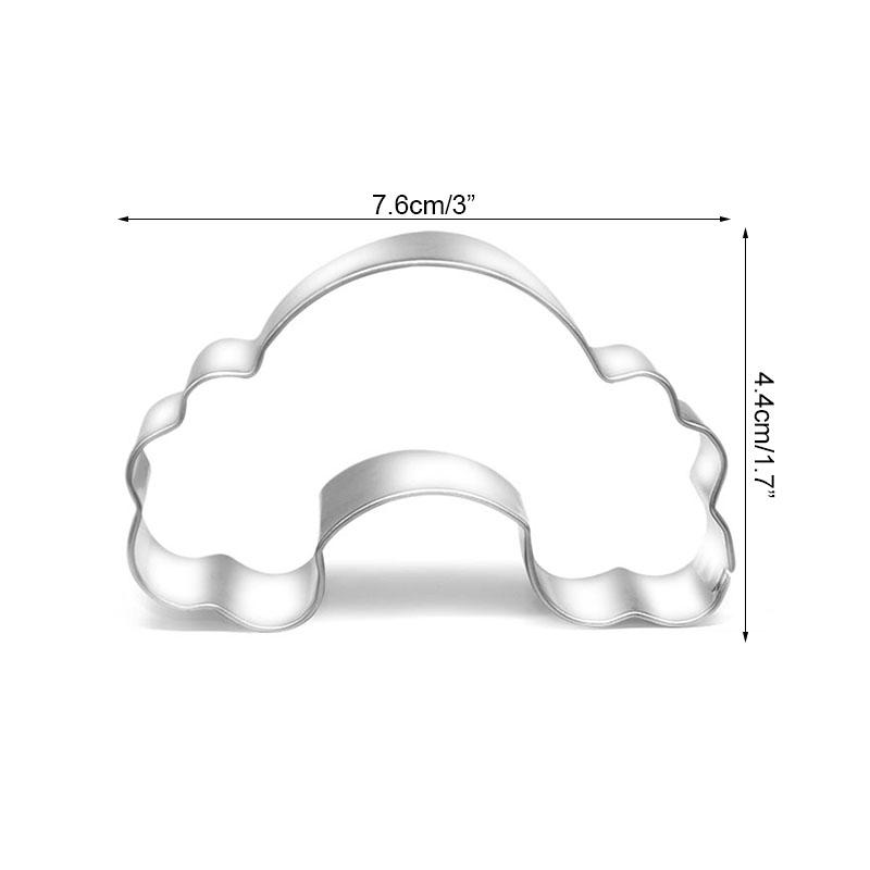 

Форма для печенья в виде мультяшного единорога, форма из нержавеющей стали для помадки, печенья, инструменты для выпечки, украшения для вечеринки по случаю дня рождения в виде единорога