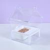 Spill-Resistant Hanging Parrot Feeder Removable Tray Birds Food Container Bird Bath  Indoor Use