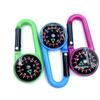 ABS North-Pointing Multifunctional Outdoor Compass Carabiner with Quick-Release Backpack Buckle
