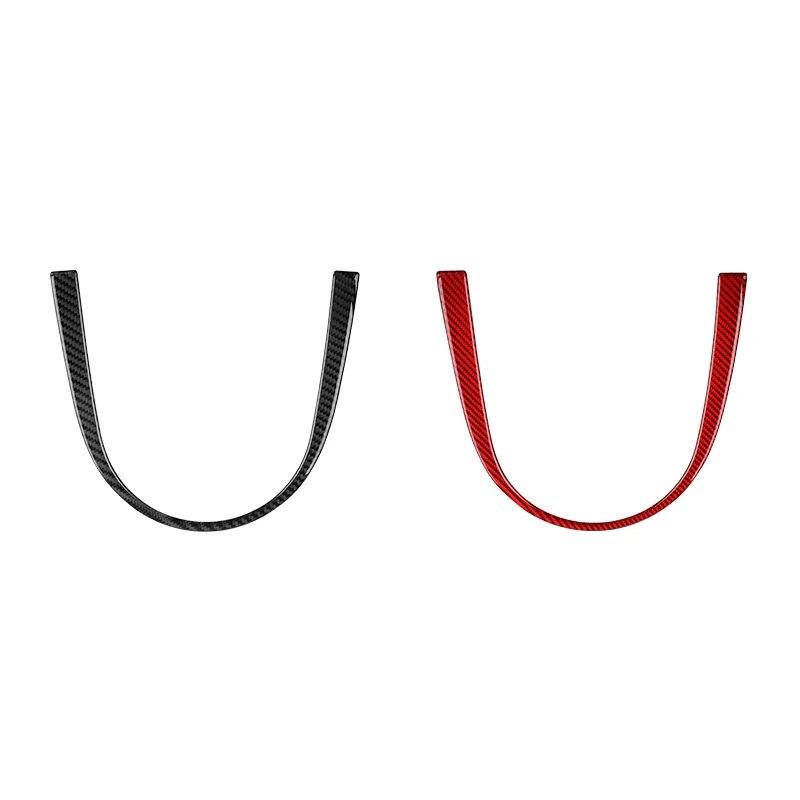 Carbon Fiber For Mazda Mx-5 Miata Nc 2009-2015 Car Transmission Shift Panel Sticker Performance Trim Decals Interior Accessories