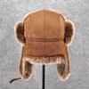 WTEMPO Winter Kältefest Winddicht Warm Wildleder Paar Hüte Dick Plüsch Ohrenschutz Große Größe Outdoor Wandern Skifahren Fliegerhüte