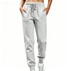 Women's Mid Rise Drawstring Joggers Slim Fit Sweatpants Casual Sports Pants