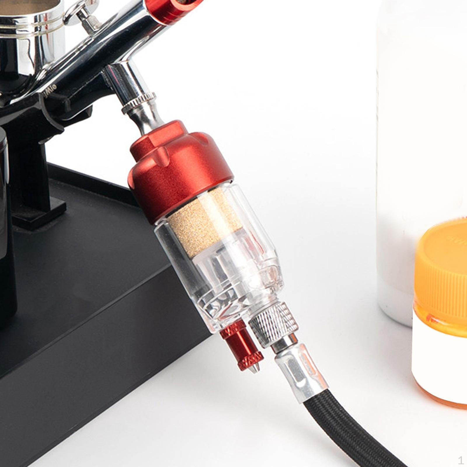 

Airbrushes Accessory Spare Visible 1/8 Interface Oil Water Separator Mini Air Moisture