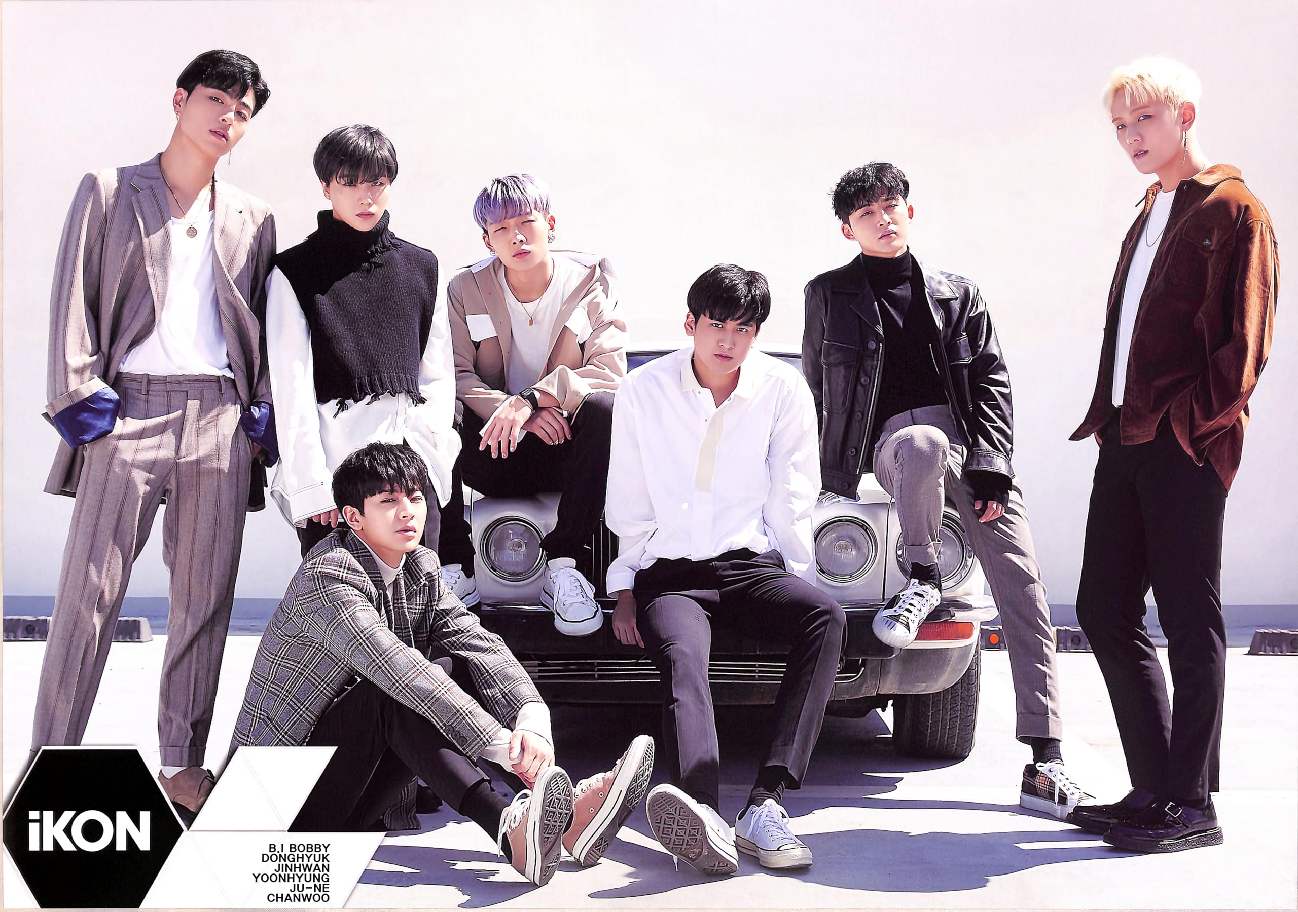 

Icon iKON Goods Poster A3 Size 12 Sheets Sticker 1 Sheet Set + [Product]