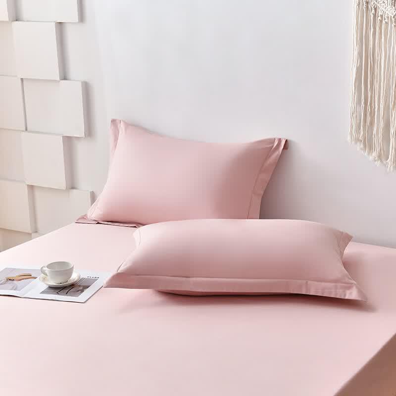 Cai Dao YLQ Solid Color Pure Cotton Pillowcase 48x74cm (Pair)