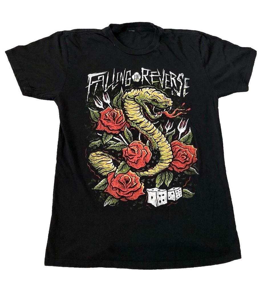 Falling In Reverse Snake Graphic TShirt Adult Short Sleeve SEG_131 Unisex T-Shirt XXXXL