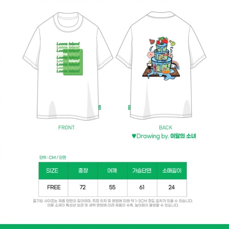 Girl Of The MonTh   03 ShorT Sleeve T shirT 2020  Loona Island  concepT Zone