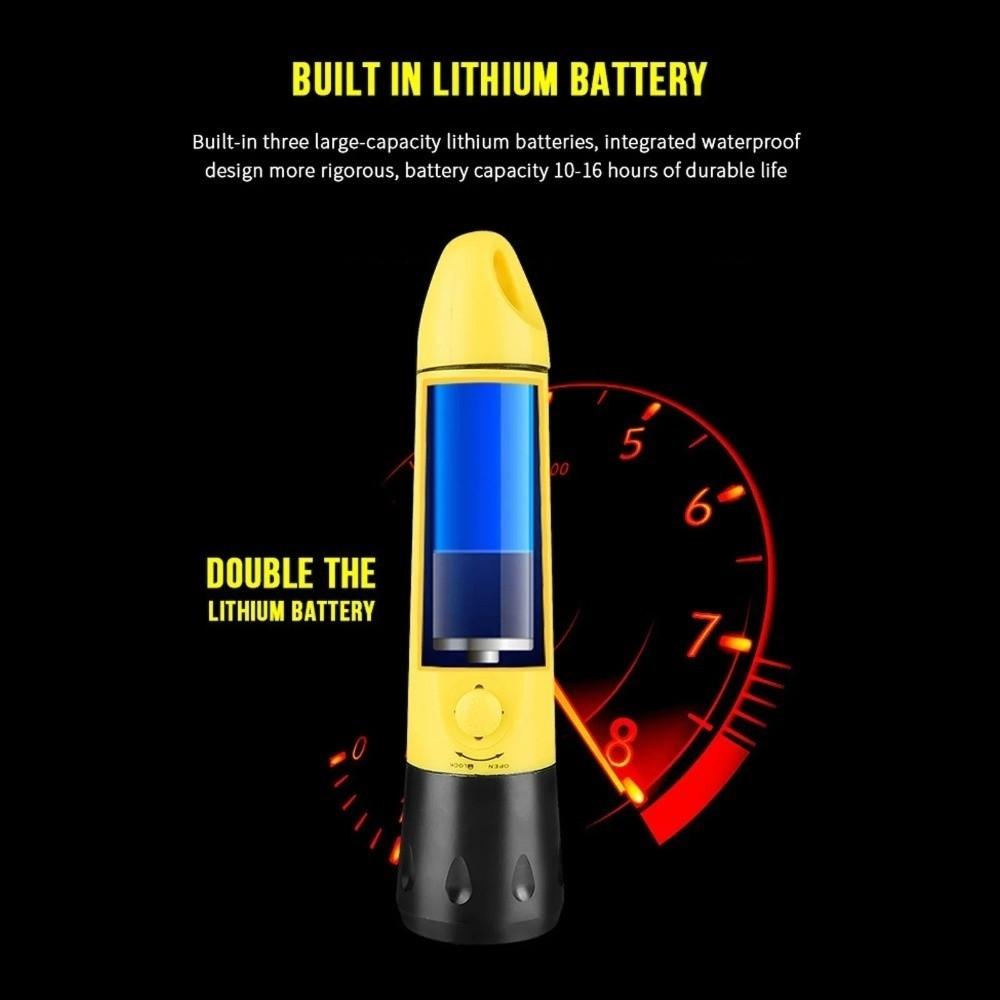 Fixed Focus Long-range Diving Flashlight 1200LM Submersible Lighting Underwater Lighting