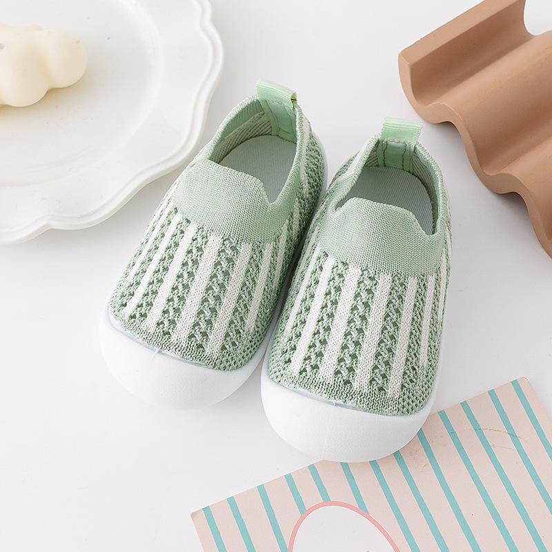 Summer Breathable Mesh Baby Shoes Newborn Toddler Shoes Baby Girl Baby Socks Shoes Soft Bottom Non-slip Baby Boy Shoes 0-5 Years