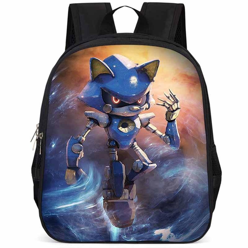 Sonic 15-inch Large Capacity Lightweight Oxford Cloth Backpack For Kids