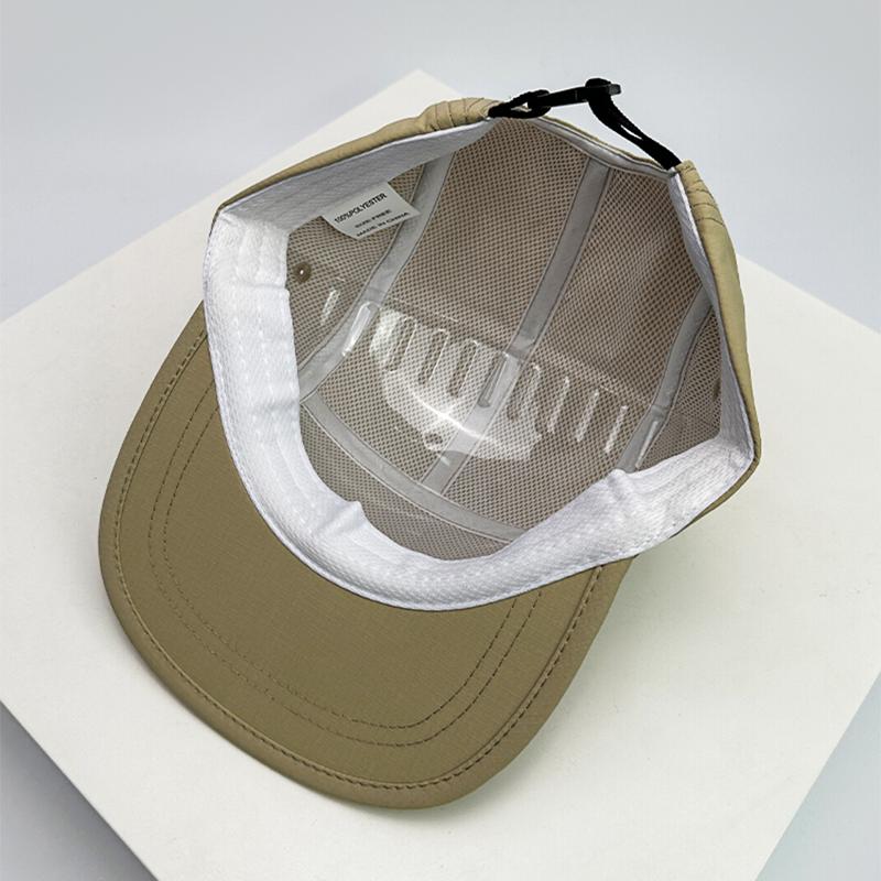 And Women Flat Brims Fast Drying Solid Color Baseball Caps Air Permeable Minimalist Sun Protection Outdoor Use Peaked Hats All-Match Fashion