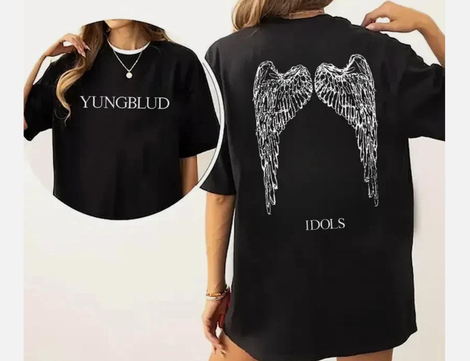 Унисекс футболка Yungblud IDOLS Wings Tour 2025 3XL