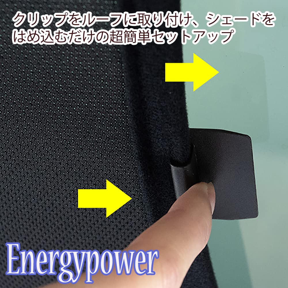 EnergyPower Tesla Model 3 Glass Roof Deluxe Edition with Heat Shield and Side Easy To Install and UV Heat Glass Light Sun Protection Natural Sunshade,