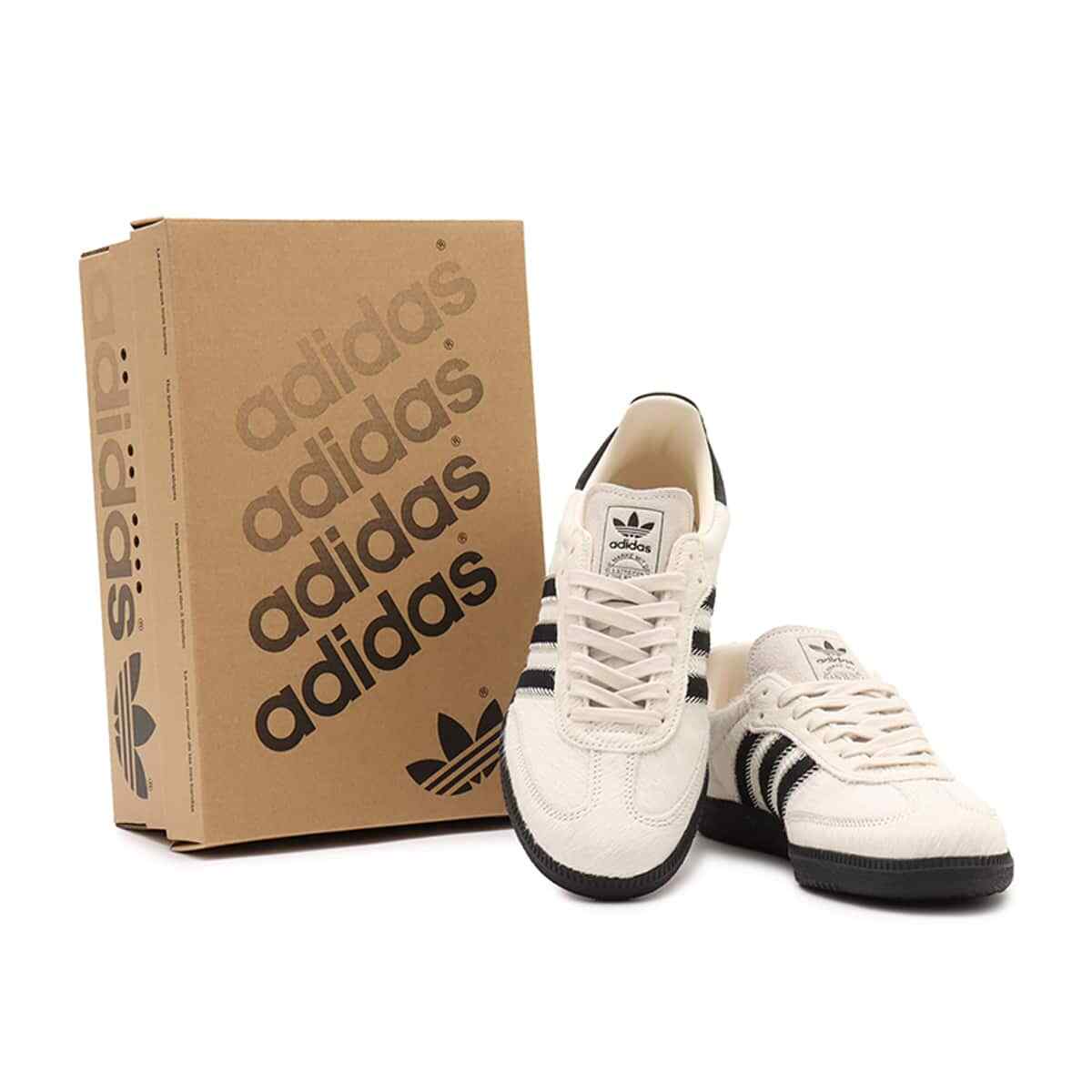 JP5329 adidas Originals Samba OG Wonder White Core Black Alumina (Женский) 10W