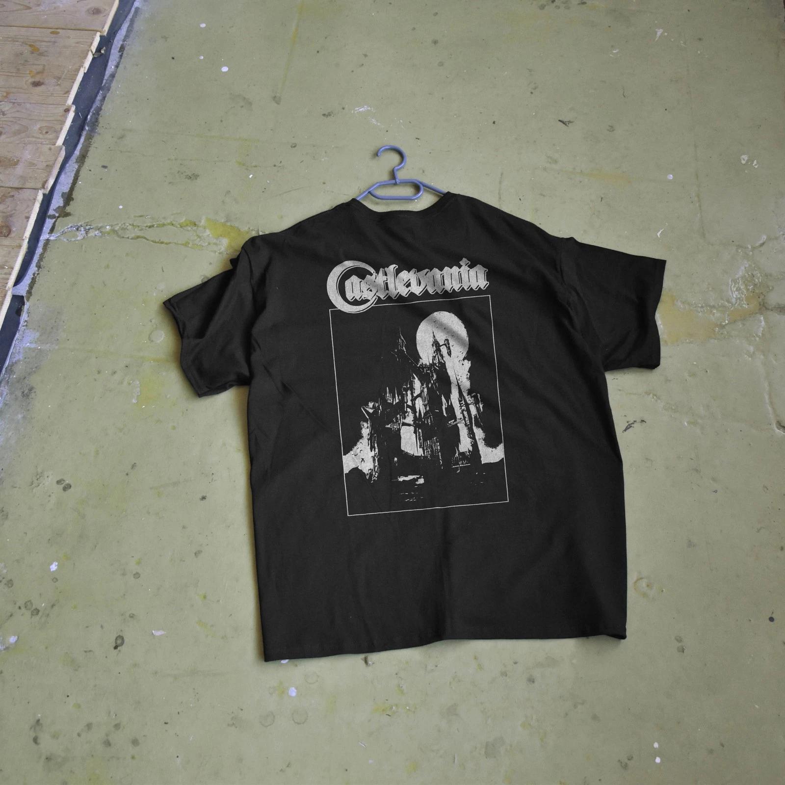Castlevania Gothic Tee - Grunge Vampire Shirt, Castle Aesthetic M