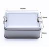 Medium Clasp Tin Box for Snacks and Pastries