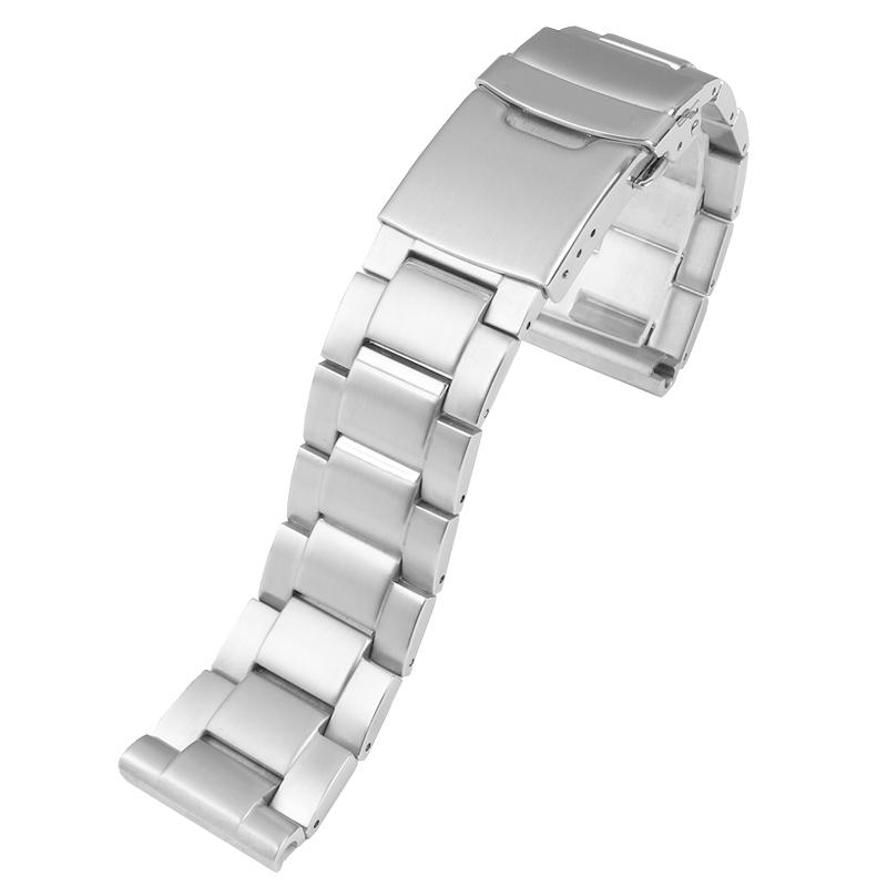 22mm Stainless Steel Strap For Seiko Canned Abalone PROSPEX Series SNE499/498 SNE537 Steel Watch Strap For Men 22mm серебряный
