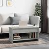 Vidaxl Couchtisch, Beton Grau, 102X50X52,5 Cm