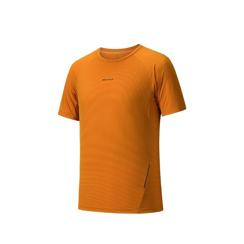 

Anta Champion Outdoor Series Sports Simple Versatile Comfortable Solid Color Breathable Short Sleeve T-Shirt Men Tops 152530120-6 3XL